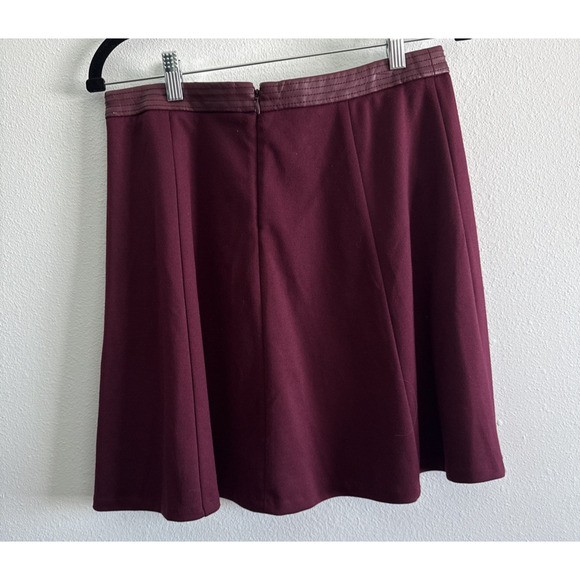 The Limited Skirt A-Line Maroon mini Holiday classic School Girl Womens size 4 - Picture 4 of 6